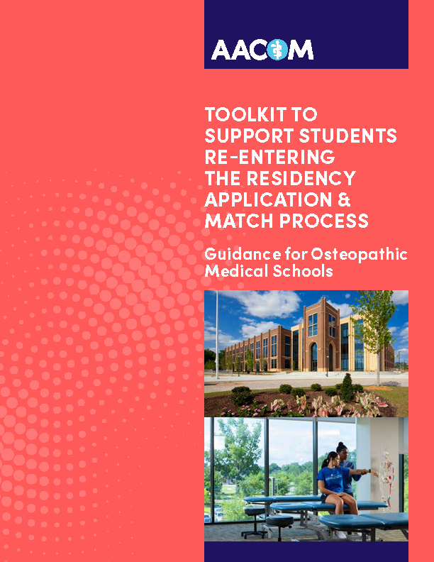 Toolkit to Support Students Re-entering Residency Cover Image