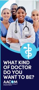 Brochure cover - What Kind of Doctor Do You Want to Be? 