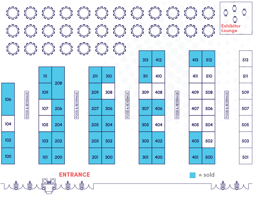 EL26-exhibit-floorplan Educating Leaders 2026 Exhibit Hall Floor Plan