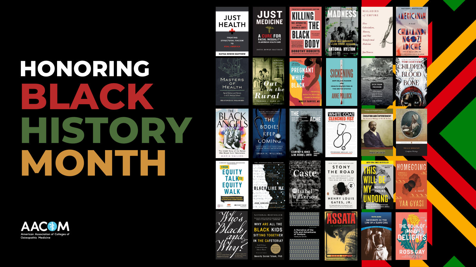 Black History Month 2024 Reading List | AACOM