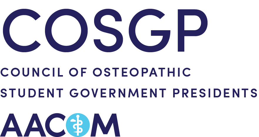 Council of Osteopathic Student Government Presidents logo