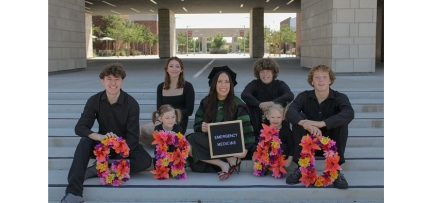 Megan Fedeli, DO and her family